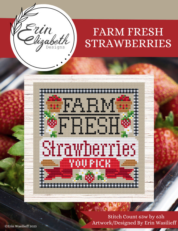 Fresh Strawberries by Erin Elizabeth