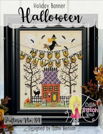 Holiday Banner - Halloween - Little Stitch Girl