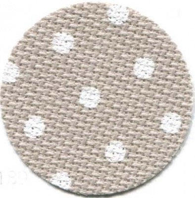 20 ct aida Beige w/ White peti. Pts.-19x21.5”