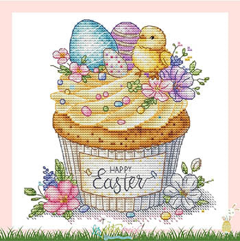 Easter Cupcake by Les Petites Croix