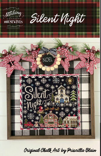Silent Night - Stitching with the Housewives