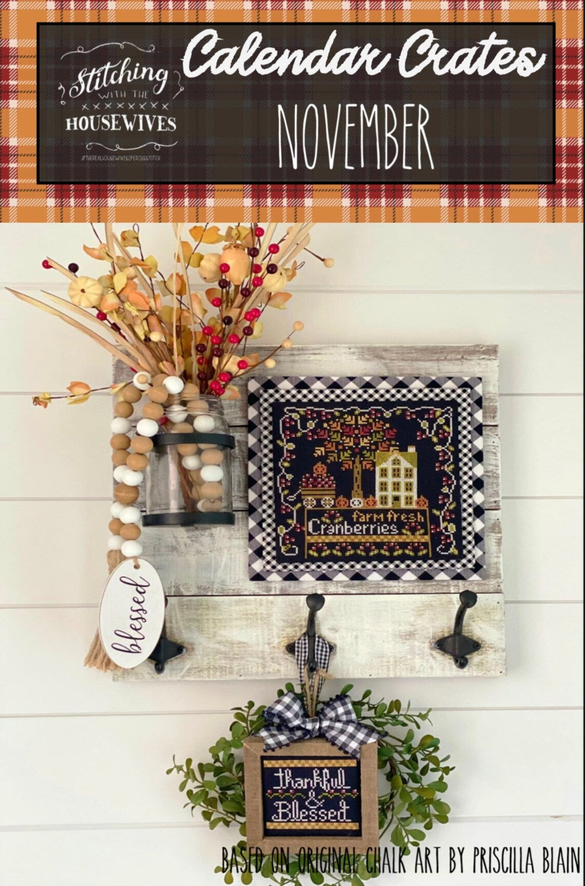 November Calendar Crates Series by Stitching with the Housewives
