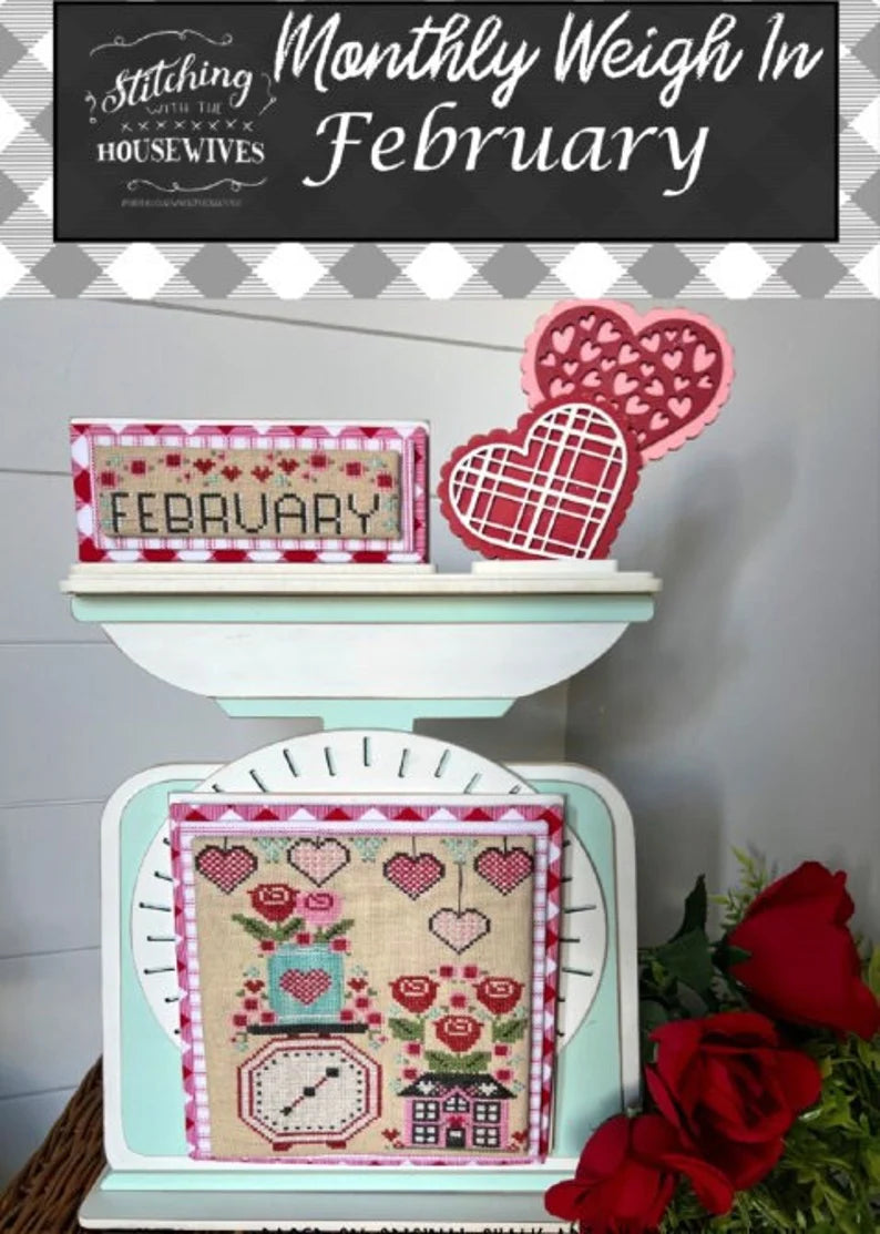 Monthly Weigh In- February by Stitching with the Housewives