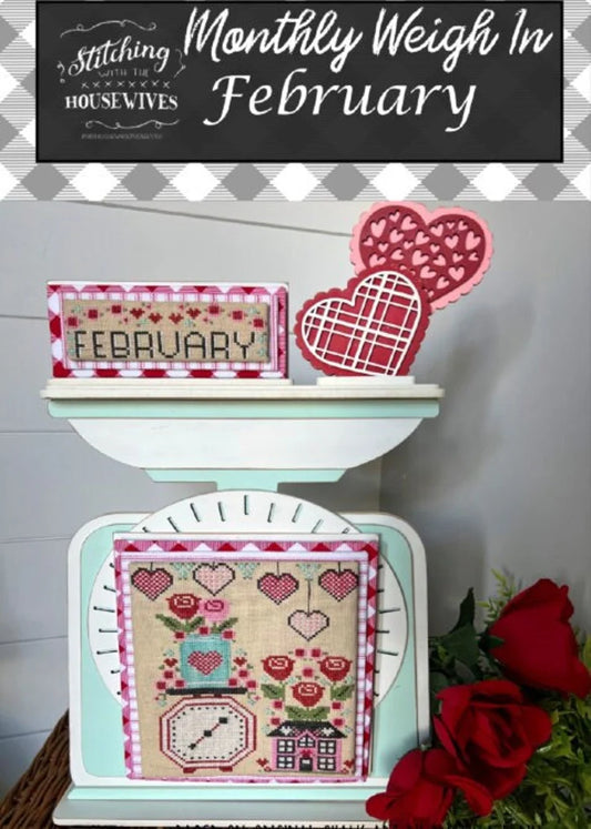 Monthly Weigh In- February by Stitching with the Housewives