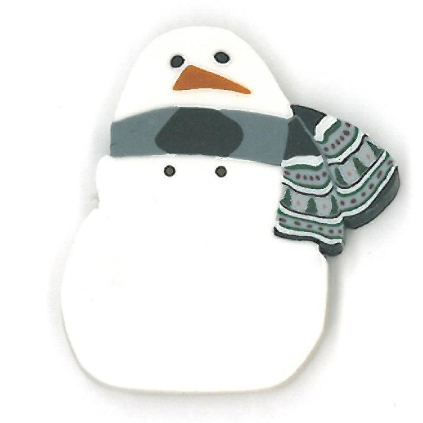 Snowman, Country- 4512- Just Another Button Company