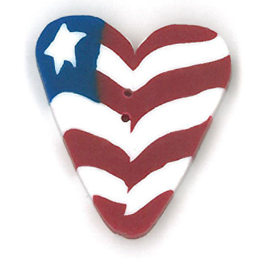 Liberty Heart, Extra Large- 3305.X- Just Another Button Company