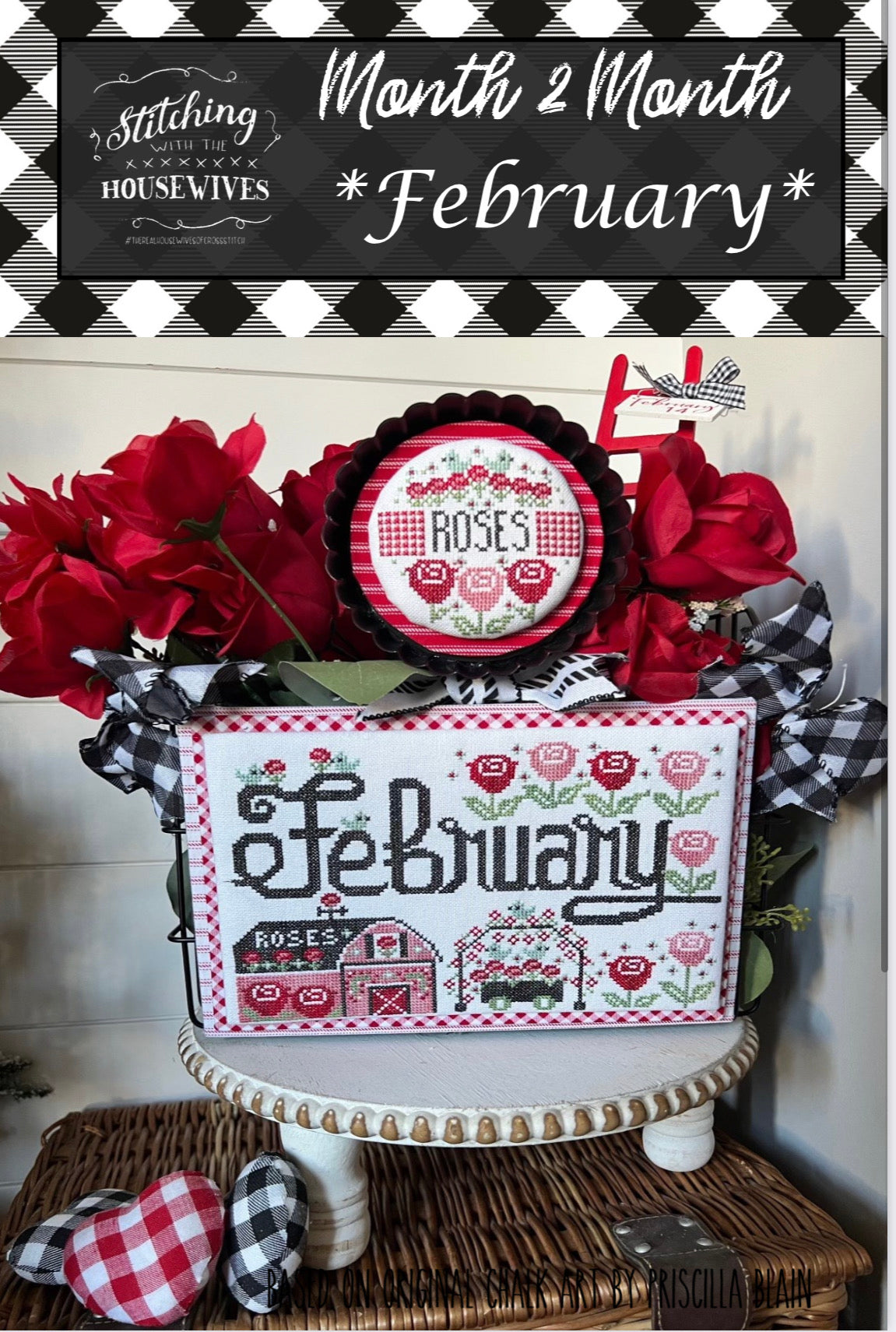 February Month 2 Month series- Stitching with the Housewives