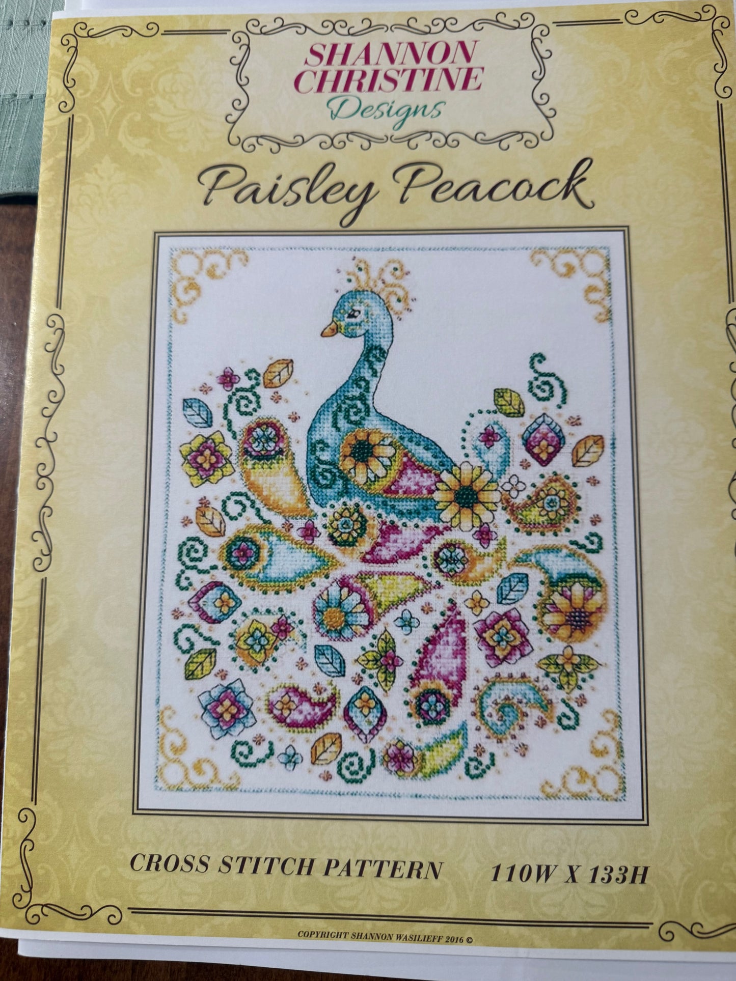 Paisley Peacock by Shannon Christine