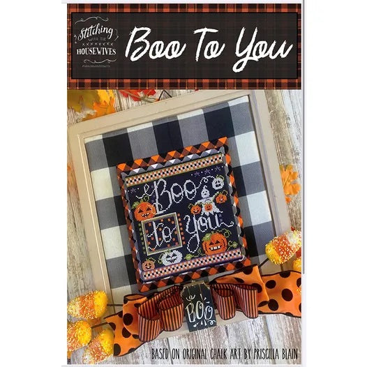 Boo to You - Stitching w/ the Housewives