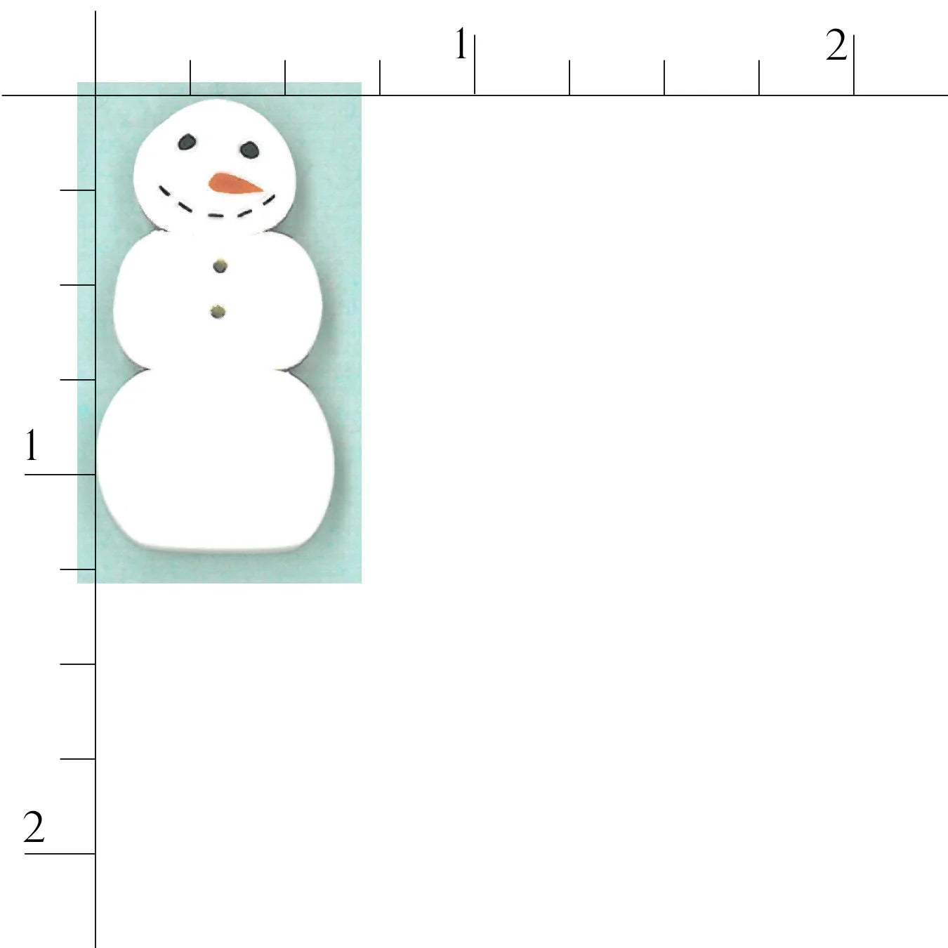 primitive snowman, large- 4485.L- Just Another Button Company