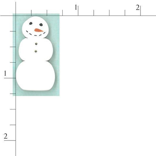 primitive snowman, large- 4485.L- Just Another Button Company