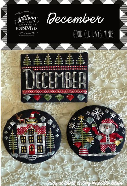 December Good Old Days minis by Stitching with the Housewives