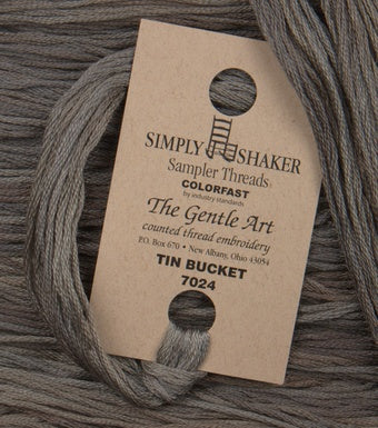 tin bucket - 7024 - Gentle Arts Threads