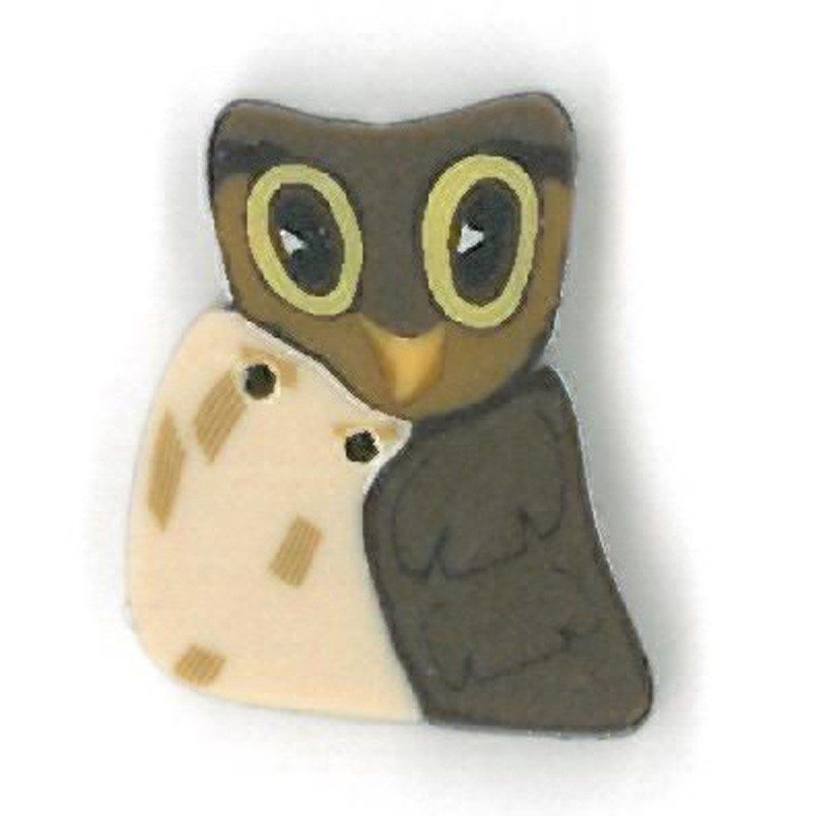 Owl, small- 1187.S- just Another Button Company