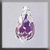 MH13051 very small teardrop crystal AB; crystal treasures; mill hill