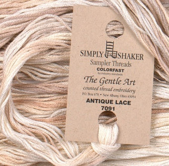 Antique Lace #7091 - Gentle Arts Simply Shaker Thread