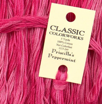 Priscilla’s Peppermint Classic Colorworks Thread