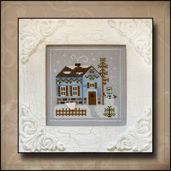 Snowgirl's Cottage - Frosty Forest - Country Cottage Needleworks