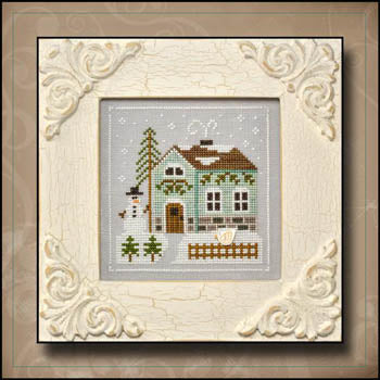 Snowman's Cottage - Frosty Forest - Country Cottage Needleworks