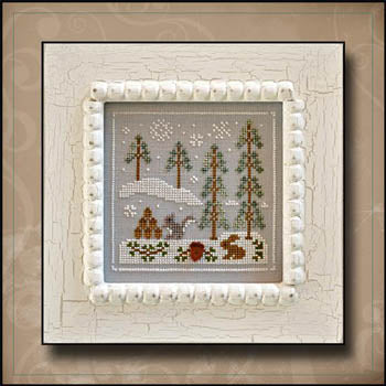 Snowy Friends - Frosty Forest - Country Cottage Needleworks