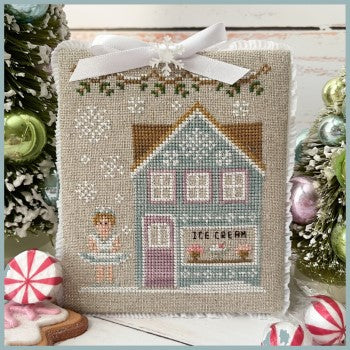 Snow Queen's Ice Cream Parlor - Nutcracker Village - Country Cottage Needleworks