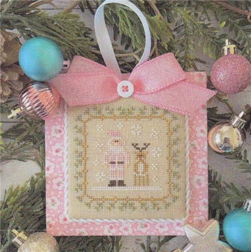 Santa and Rudolph Pastel Collection by Country Cottage Needleworks