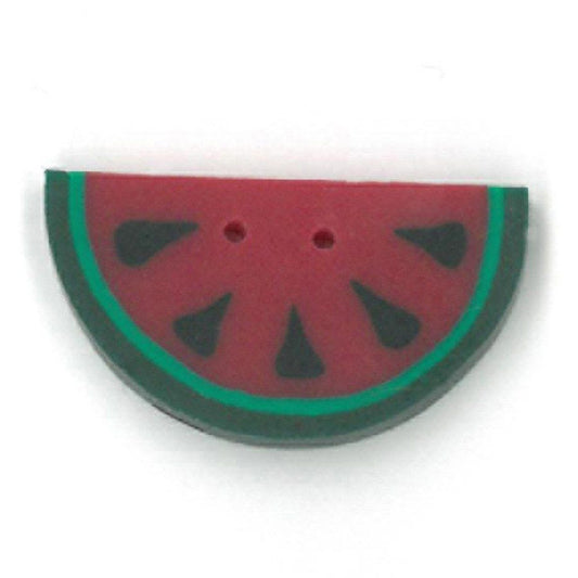 red half watermelon, Large- 2201.L- Just Another Button Company