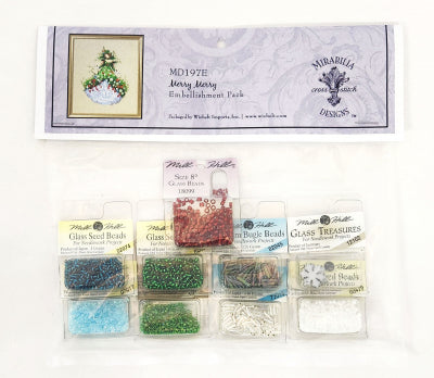 Merry Merry Embellishment Pack-Mirabilia MD197E- Mill Hill