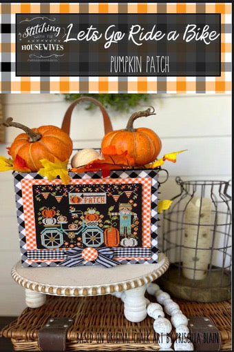 Pumpkin Patch - Let’s Go Ride a Bike series by Stitching w/ the Housewives