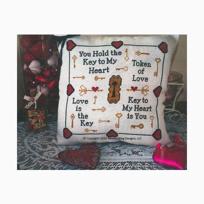 Keys of Love - Needle Bling Designs