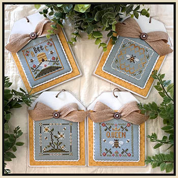 Bumblebee Petites - No 6 - Cross Stitch Petites - Little House Needleworks