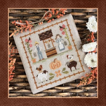 Wishing You Well - No. 9 - Fall on the Farm - Little House Needleworks