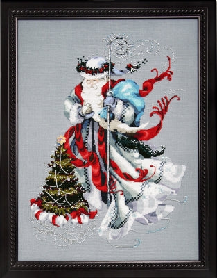 Winter White Santa - MD100 - Nora Corbett Mirabilia Designs
