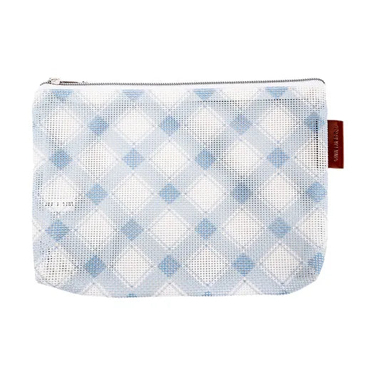 Mad For Plaid Mini Bag- Bluebell