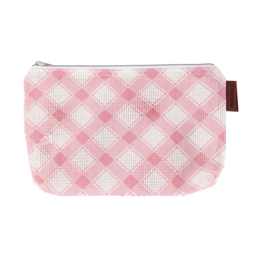 Mad for Plaid Mini Bag - Rose - It's Sew Emma