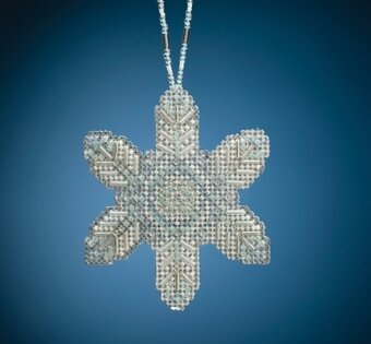 Opal Ice Snowflake - MH21-2013 - Beaded Holiday- Mill Hill