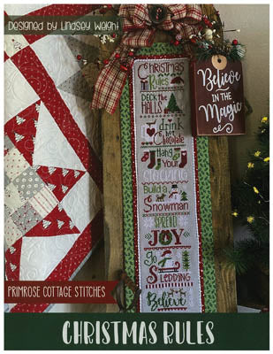 Christmas Rules - Primrose Cottage Stitches