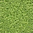 Mill Hill 02066 Crayon Yellow Green Seed Bead Size 11/0
