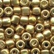 Mill Hill 05557 Gold Pebble Beads Size 3/0