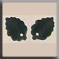 Mill Hill 12143 Medium Leaf - Matte Tourmaline