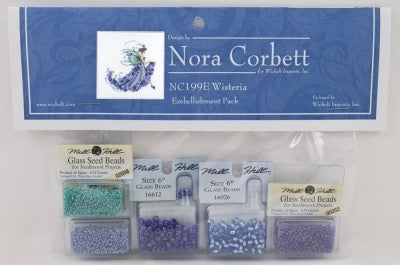 Wisteria Embellishment Pack NC199E by Nora Corbett