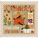 October Sampler by Sugar Stitches Designs