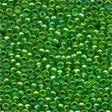 MH 00167 Christmas Green glass seed bead