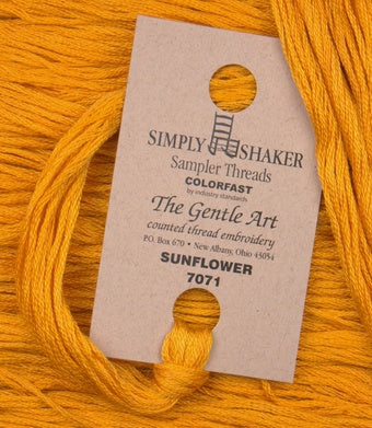 sunflower - 7071 - Gentle Arts Thread