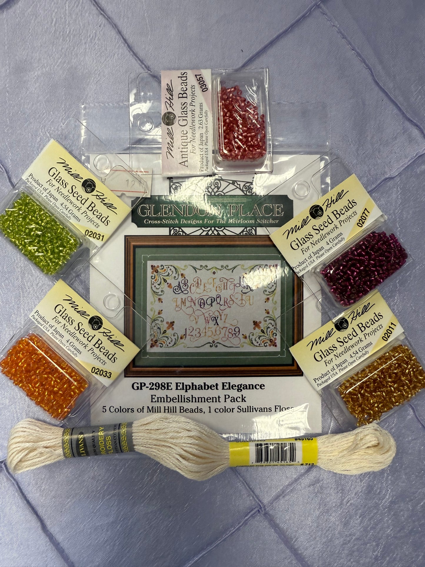 Elphabet Elegance Embellishment Pack- GP-298E- Glendon Place