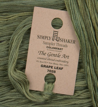 Grape Leaf - 7028 - Gentle Arts Threads