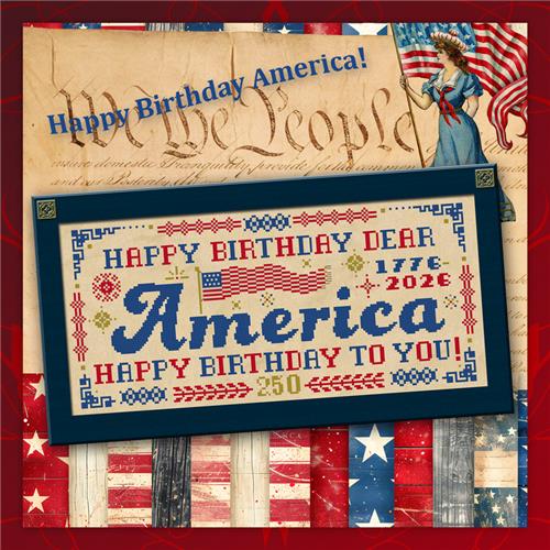 Happy Birthday America by The Calico Confectionery