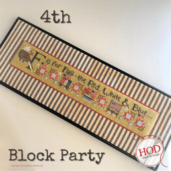 4th- Block Party Series by Hands on Design