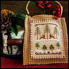 Winter Forest Ornament of the Month 2011- No. 11. Little House Needleworks