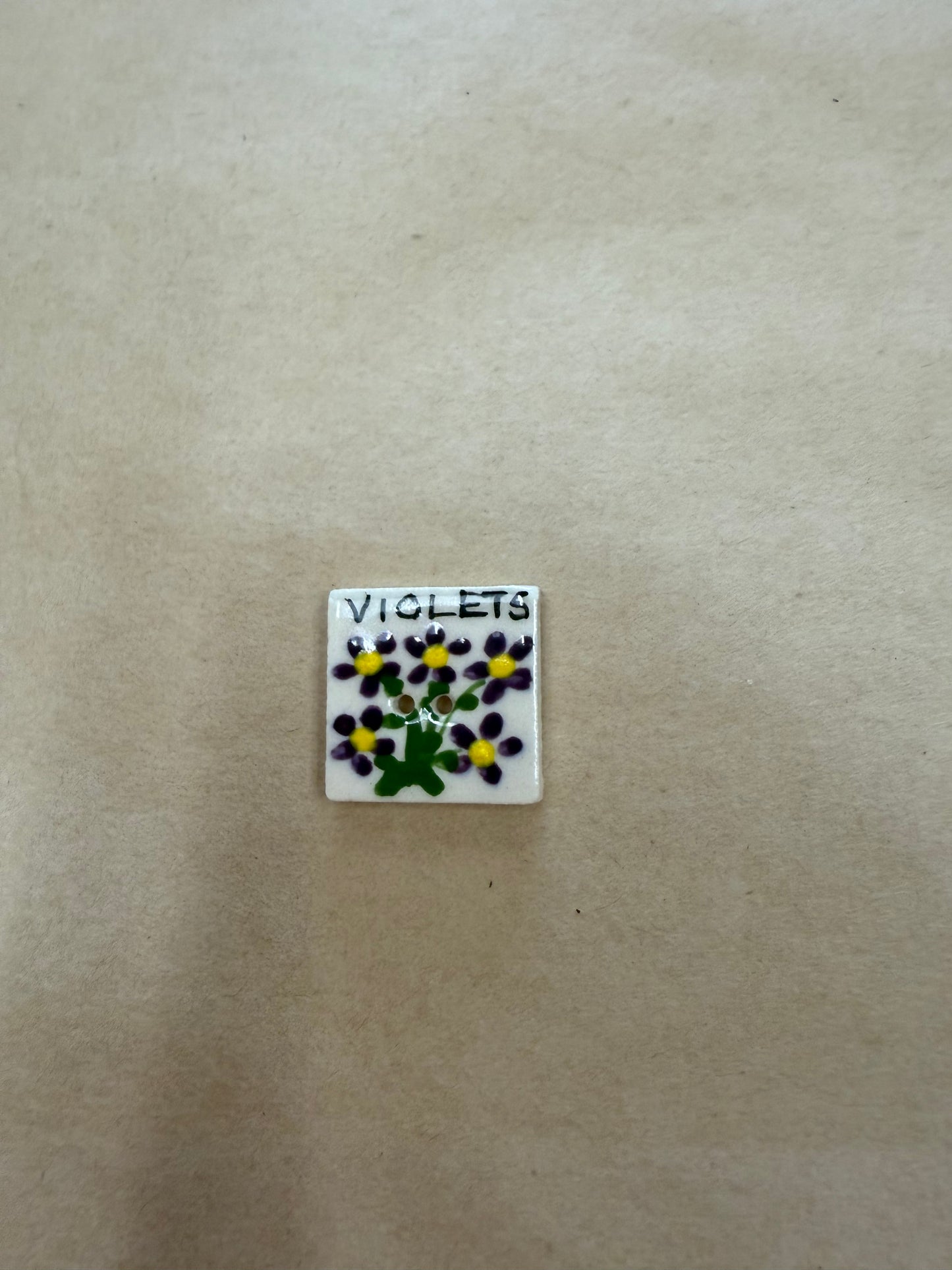 Violet Button by Mill Hill